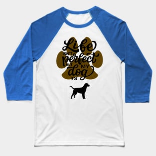 My Dog Is Perfect Dogs Lover Fun Baseball T-Shirt